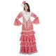 Disfraz de flamenca rojo M/L para adulto