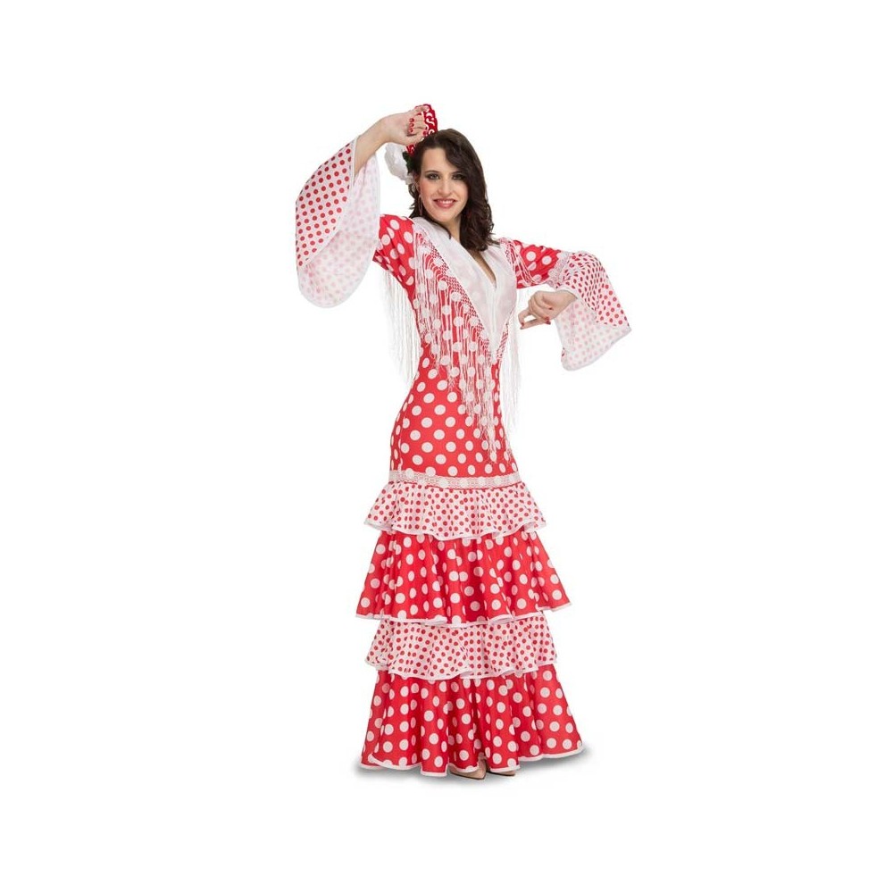 Escarpado resumen Desilusión ▷ Disfraz de flamenca Rocio para adulto - Disfraces El Carrusel
