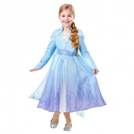 Disfraz de Elsa II Lujo 7-8 años