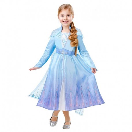 Disfraz de Elsa II Lujo 5-6 años