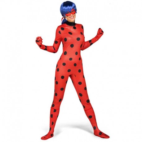 Disfraz de Ladybug™ lujo en caja talla S