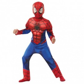 Disfraz de Spiderman musculoso 3-4 años