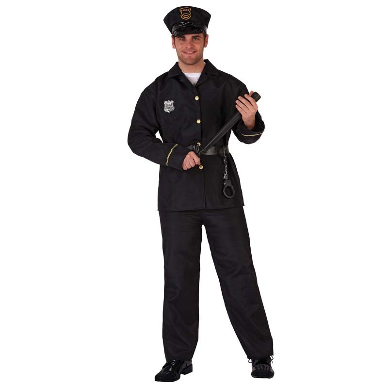 pulgar Glorioso Maravilla ▷ Disfraz de policia municipal chico para adulto - Disfraces El...