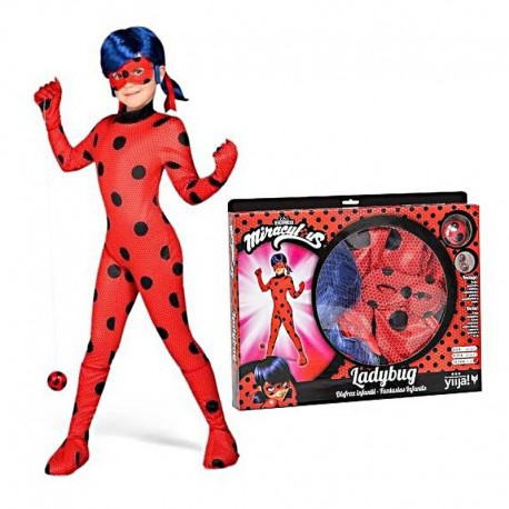 Disfraz de Ladybug™  lujo en caja 9-11 años