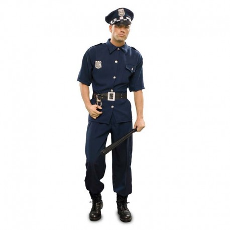 Disfraz de policia urbano manga corta