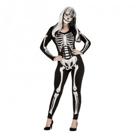Disfraz de esqueleto chica