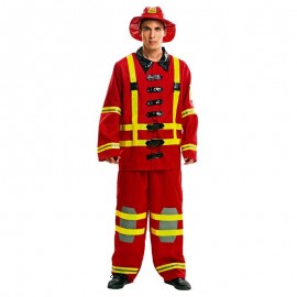 Disfraz de bombero XL