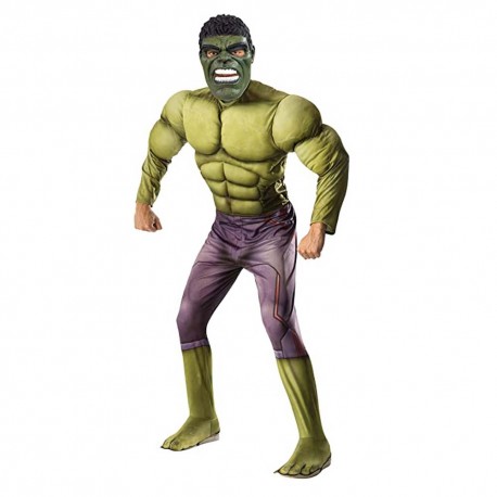 Disfraz de Hulk musculoso de adulto