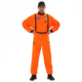 Disfraz de astronauta naranja
