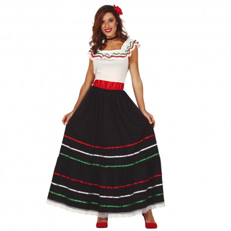 Disfraz de mexicana Talla L