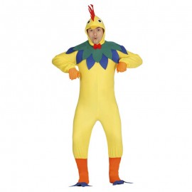 Disfraz de gallo amarillo