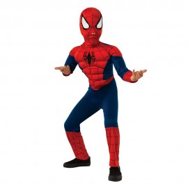 Disfraz de Spiderman™ classic musculoso 4-6 años