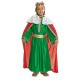 Disfraz de rey mago verde 7-9 años