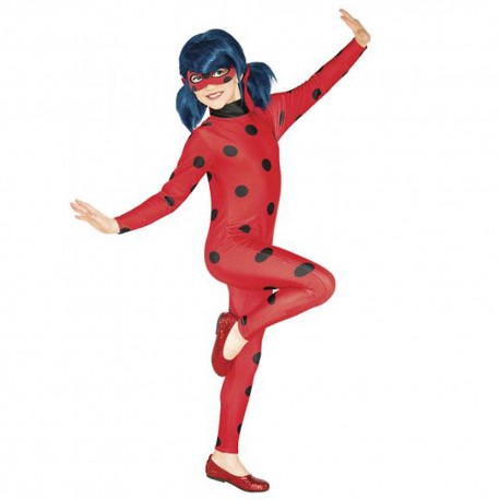 Disfraz de Ladybug™ en caja 7-8 años