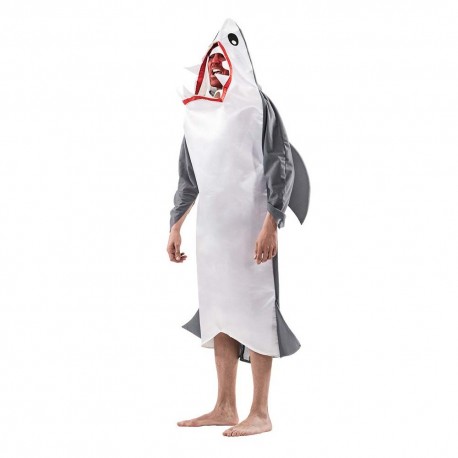 Disfraz de tiburon blanco