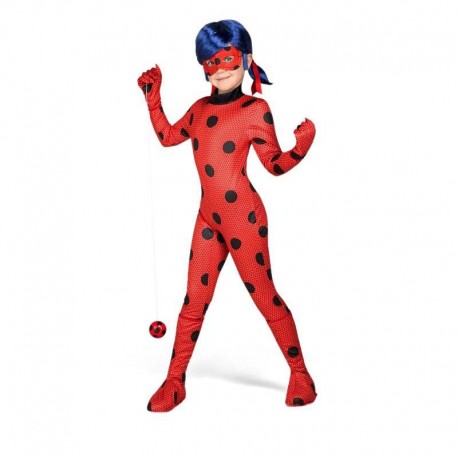 Disfraz de Ladybug™ lujo en caja 4-5 años