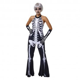 Disfraz de esqueletita fluorescente T. M