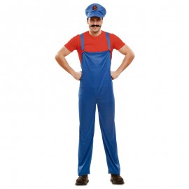 Disfraz de Mario con gorra