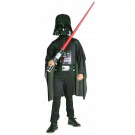 Disfraz de Darth Vader™ luxe con espada 8-10 años