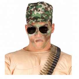 Gorra de militar camuflaje