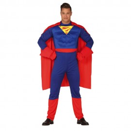 Disfraz de superman musculoso T. L