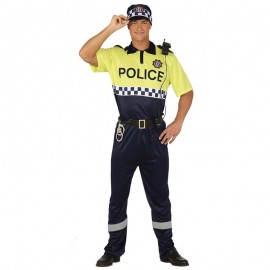 Disfraz de policia moderno