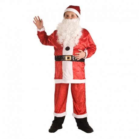 Disfraz de Papa Noel 6-7 años