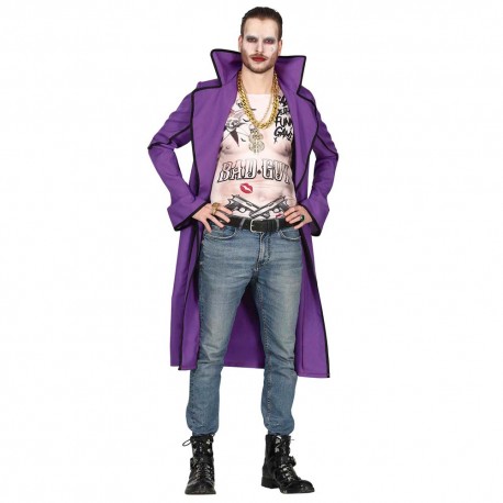 Disfraz de villano morado talla L