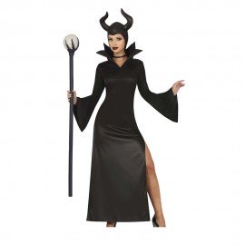 Disfraz de malefica brillante talla L