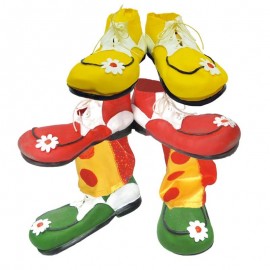 Zapato de payaso de goma infantil
