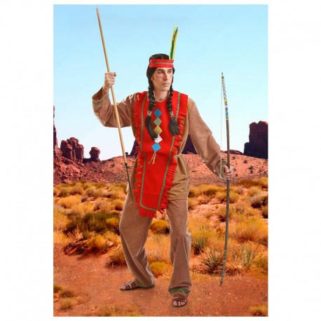 Disfraz de indio nube roja