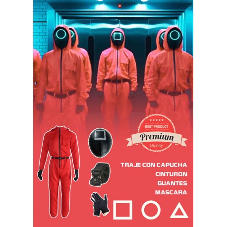 Cosplay juego del calamar talla XL