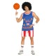 Disfraz de baloncesto NBA talla L
