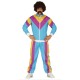 Disfraz chandal ochentero azul chico talla L