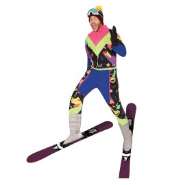 Disfraz de esquiador años 80 talla L