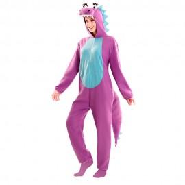 Disfraz de dragon chica morado talla M/L