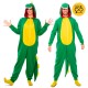 Disfraz de dinosaurio verde talla M/L