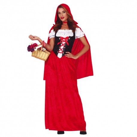 Disfraz de caperucita larga talla M