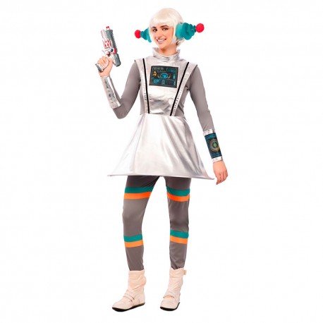 Disfraz de chica del espacio talla XL