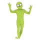 Disfraz de alien con capucha talla L