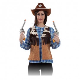 Chaleco de vaquero de mujer