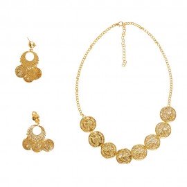 Collar y pendientes de zingara