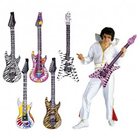 Guitarra hinchable bandera inglesa