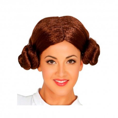 Peluca de princesa espacial