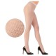 Pantys de rejilla blanco