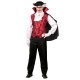 Disfraz de vampiro negro talla L