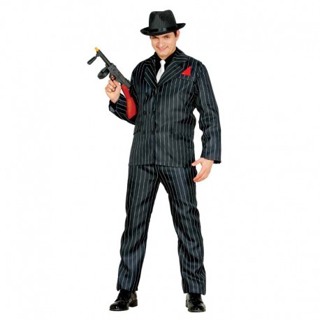 Disfraz de gangster lujo talla L