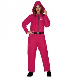 Disfraz Juego El Calamar chica talla L 42-44