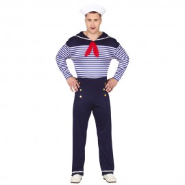 Disfraz de marinero con botones talla L