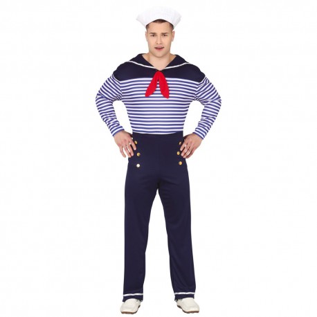 Disfraz de marinero con botones talla L